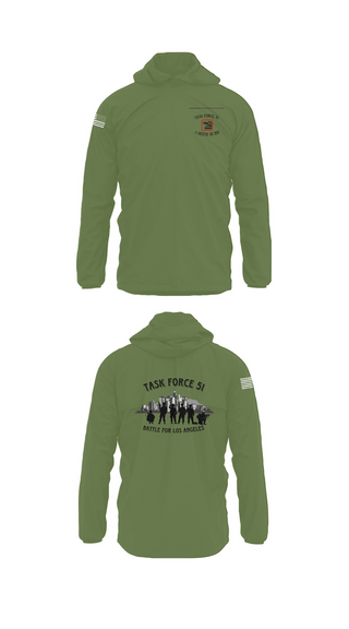 Windbreaker, 1-185th IN BN, , Teamtime, Team time, sublimation, custom sports apparel, team uniforms, spirit wear, spiritwear, sports uniforms, custom shirts, team store, custom team store, fundraiser sports, apparel fundraiser