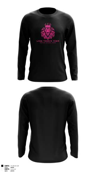 Long Sleeve Performance Shirt, Lion Tennis Team, Tennis, Teamtime, Team time, sublimation, custom sports apparel, team uniforms, spirit wear, spiritwear, sports uniforms, custom shirts, team store, custom team store, fundraiser sports, apparel fundraiser