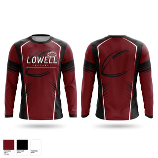 Long Sleeve Performance Shirt, Lowell Red Devils, , Teamtime, Team time, sublimation, custom sports apparel, team uniforms, spirit wear, spiritwear, sports uniforms, custom shirts, team store, custom team store, fundraiser sports, apparel fundraiser