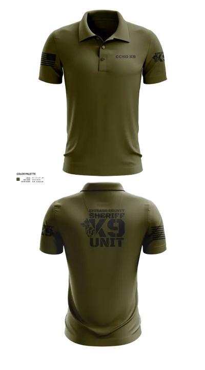 Chisago County K9 Unit 88074556 Short Sleeve Performance Polo - 112