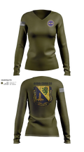 440th CBRN CO 79820871 Women's Long Sleeve V-neck Shirt - 101