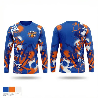 Team Pressure 74941384 Long Sleeve Performance Shirt 1