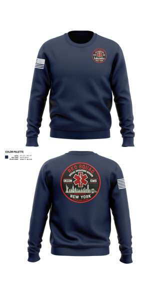 Crew Neck Sweatshirt, Northwell Special Operations, EMS/EMT, Teamtime, Team time, sublimation, custom sports apparel, team uniforms, spirit wear, spiritwear, sports uniforms, custom shirts, team store, custom team store, fundraiser sports, apparel fundraiser
