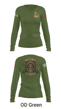 1-105th cavalry 36351622 Women's Long Sleeve V-neck Shirt - 57