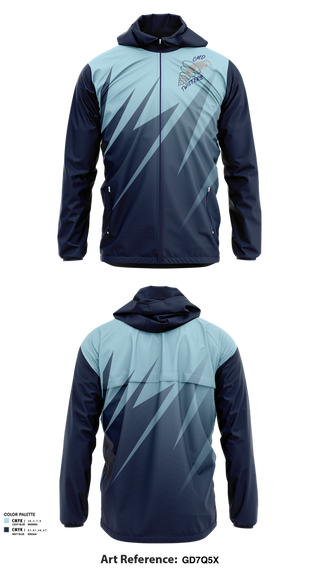 Windbreaker, Central Mass Diving, Spirit Store, Teamtime, Team time, sublimation, custom sports apparel, team uniforms, spirit wear, spiritwear, sports uniforms, custom shirts, team store, custom team store, fundraiser sports, apparel fundraiser