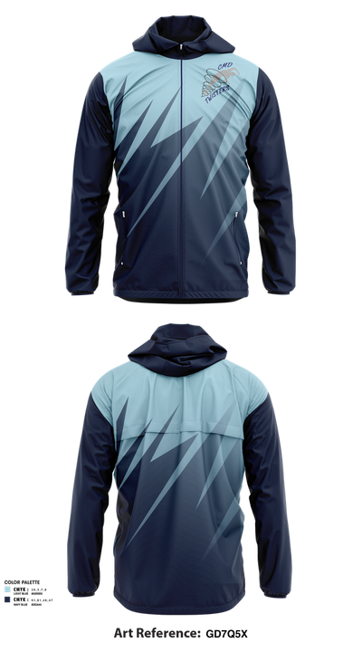 Central Mass Diving 20852807 Windbreaker - 103