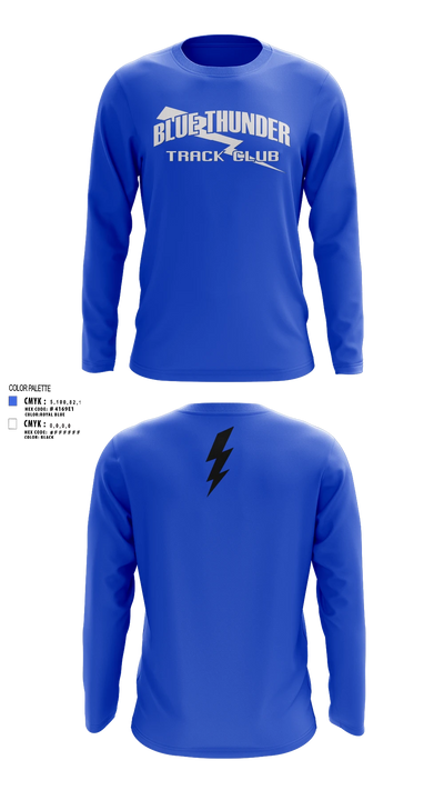 Blue Thunder 38805148 Long Sleeve Performance Shirt - 5