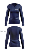 Gorch Fock 4838883 Women's Long Sleeve V-neck Shirt - 1