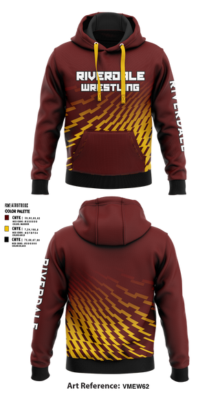 Hoodie, Riverdale Wrestling Club, Wrestling, Teamtime, Team time, sublimation, custom sports apparel, team uniforms, spirit wear, spiritwear, sports uniforms, custom shirts, team store, custom team store, fundraiser sports, apparel fundraiser