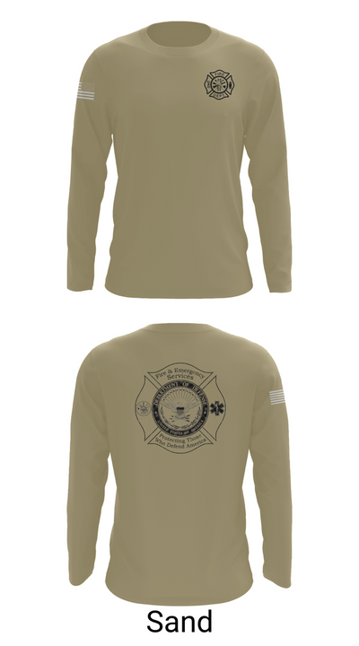 Fundamentals 58616940 Long Sleeve Performance Shirt 86