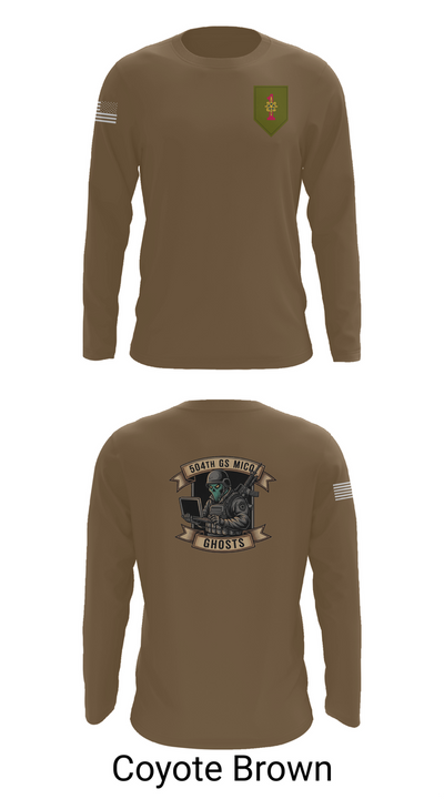504th GS MICO 91776475 Long Sleeve Performance Shirt 6