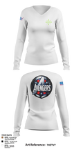 16th Ordnance battalion 27800574 Women's Long Sleeve V-neck Shirt - 2