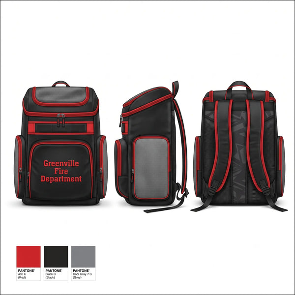 Gear Bag, Greenville Fire Department, Fire Department, Teamtime, Team time, sublimation, custom sports apparel, team uniforms, spirit wear, spiritwear, sports uniforms, custom shirts, team store, custom team store, fundraiser sports, apparel fundraiser