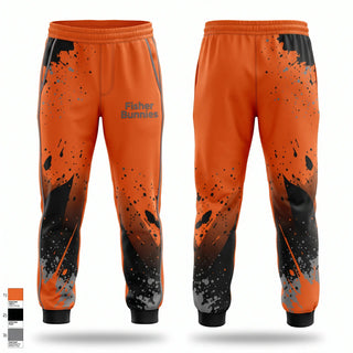 Sweatpants, Fisher Bunnies, Cross Country, Teamtime, Team time, sublimation, custom sports apparel, team uniforms, spirit wear, spiritwear, sports uniforms, custom shirts, team store, custom team store, fundraiser sports, apparel fundraiser