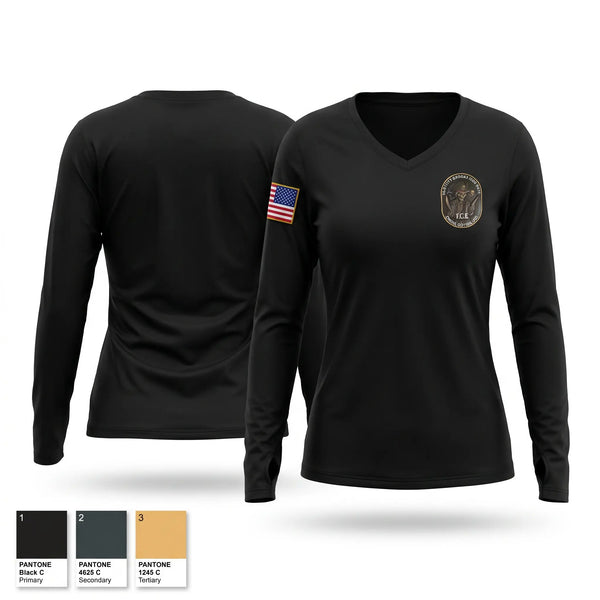 Old School Cotton Feel Shirt, Immigration and Customs Enforcement Charleston SC, Police, Teamtime, Team time, sublimation, custom sports apparel, team uniforms, spirit wear, spiritwear, sports uniforms, custom shirts, team store, custom team store, fundraiser sports, apparel fundraiser