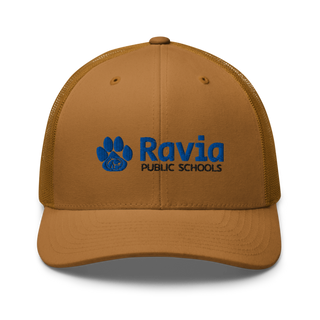 Ravia Middle School Basketball Retro Trucker Hat | Yupoong 6606
