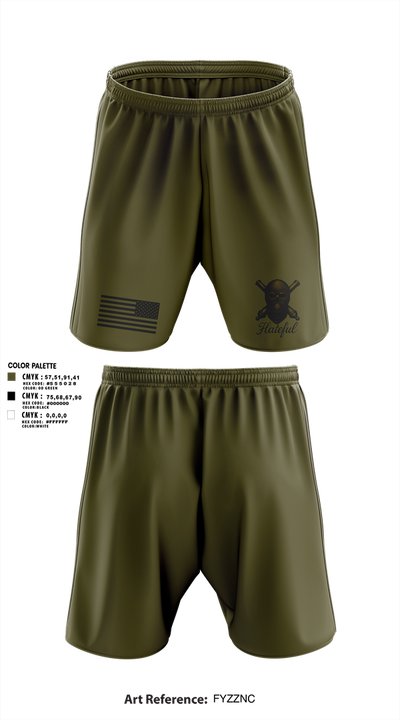 Hateful Hotel 2nd Plt 51321648 Athletic Shorts With Pockets - 1