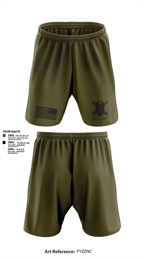 Athletic Shorts With Pockets, Hateful Hotel 2nd Plt, , Teamtime, Team time, sublimation, custom sports apparel, team uniforms, spirit wear, spiritwear, sports uniforms, custom shirts, team store, custom team store, fundraiser sports, apparel fundraiser