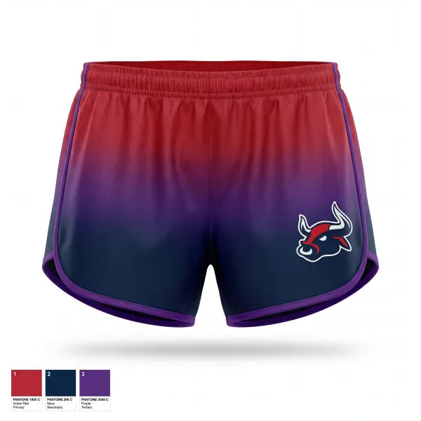 Womens Shorts, Smithtown Bulls, Baseball, Teamtime, Team time, sublimation, custom sports apparel, team uniforms, spirit wear, spiritwear, sports uniforms, custom shirts, team store, custom team store, fundraiser sports, apparel fundraiser