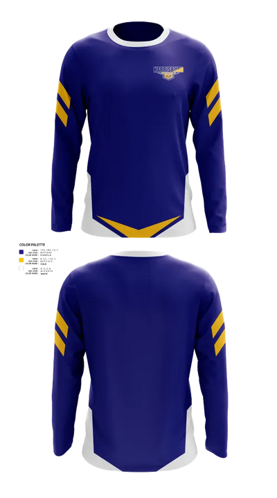 Harrisburg High School Baseball 14865526 Long Sleeve Performance Shirt 21