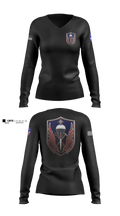 11th ADSB Women's Long Sleeve V-neck Shirt - 53