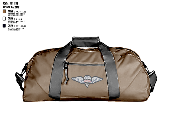 Duffle Bag, Echo Company, Army, Teamtime, Team time, sublimation, custom sports apparel, team uniforms, spirit wear, spiritwear, sports uniforms, custom shirts, team store, custom team store, fundraiser sports, apparel fundraiser