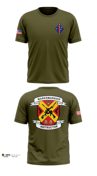 Old School Cotton Feel Shirt, FMTC Division School, Marines, Teamtime, Team time, sublimation, custom sports apparel, team uniforms, spirit wear, spiritwear, sports uniforms, custom shirts, team store, custom team store, fundraiser sports, apparel fundraiser