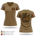 North County 128th HM Ball 66552454 Women's Short Sleeve V-neck Shirt - 1