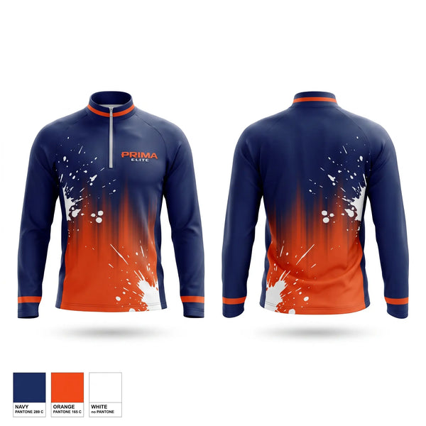 Quarter Zip Jacket, Prima Elite, Softball, Teamtime, Team time, sublimation, custom sports apparel, team uniforms, spirit wear, spiritwear, sports uniforms, custom shirts, team store, custom team store, fundraiser sports, apparel fundraiser