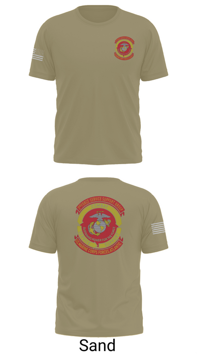 Det ‘A’ 2nd FSSG 3406269 Short Sleeve Performance Shirt - 96