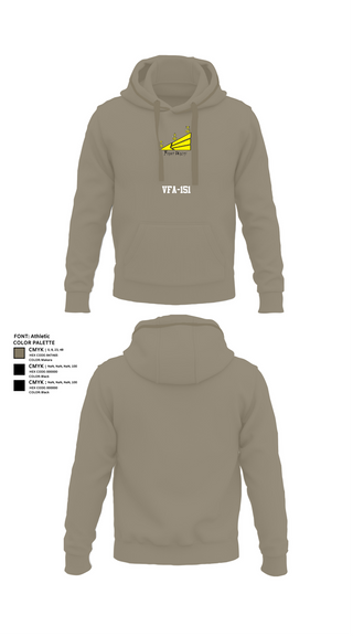 Hoodie, VFA-151, , Teamtime, Team time, sublimation, custom sports apparel, team uniforms, spirit wear, spiritwear, sports uniforms, custom shirts, team store, custom team store, fundraiser sports, apparel fundraiser