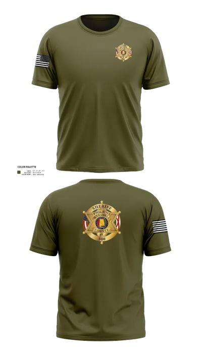 Marshall county sheriffs office 47865193 Short Sleeve Performance Shirt - 23