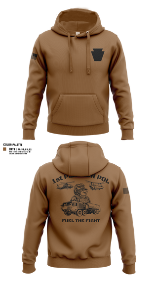 Hoodie, Echo Company 2-104th GSAB, National Guard, Teamtime, Team time, sublimation, custom sports apparel, team uniforms, spirit wear, spiritwear, sports uniforms, custom shirts, team store, custom team store, fundraiser sports, apparel fundraiser