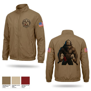 Windbreaker, 63rd OD CO Fire Rescue, Army, Teamtime, Team time, sublimation, custom sports apparel, team uniforms, spirit wear, spiritwear, sports uniforms, custom shirts, team store, custom team store, fundraiser sports, apparel fundraiser