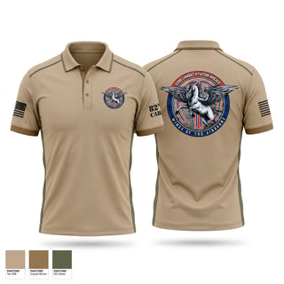 Short Sleeve Performance Polo, 82ND CAB, Army, Teamtime, Team time, sublimation, custom sports apparel, team uniforms, spirit wear, spiritwear, sports uniforms, custom shirts, team store, custom team store, fundraiser sports, apparel fundraiser