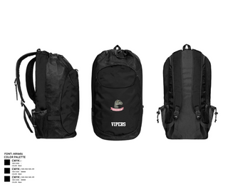 Gear Bag, Vipers, , Teamtime, Team time, sublimation, custom sports apparel, team uniforms, spirit wear, spiritwear, sports uniforms, custom shirts, team store, custom team store, fundraiser sports, apparel fundraiser
