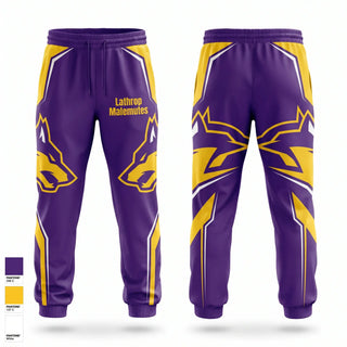 Sweatpants, Lathrop Malemutes, Women's Basketball, Teamtime, Team time, sublimation, custom sports apparel, team uniforms, spirit wear, spiritwear, sports uniforms, custom shirts, team store, custom team store, fundraiser sports, apparel fundraiser