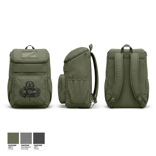 Gear Bag, Charlie Co., 422 CA BN AIRBORNE, Army, Teamtime, Team time, sublimation, custom sports apparel, team uniforms, spirit wear, spiritwear, sports uniforms, custom shirts, team store, custom team store, fundraiser sports, apparel fundraiser