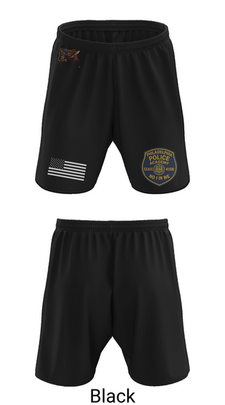Athletic Shorts With Pockets, Philadelphia Police, , Teamtime, Team time, sublimation, custom sports apparel, team uniforms, spirit wear, spiritwear, sports uniforms, custom shirts, team store, custom team store, fundraiser sports, apparel fundraiser