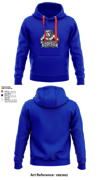 Hoodie, Lucy Addison Middle School, Baseball, Teamtime, Team time, sublimation, custom sports apparel, team uniforms, spirit wear, spiritwear, sports uniforms, custom shirts, team store, custom team store, fundraiser sports, apparel fundraiser
