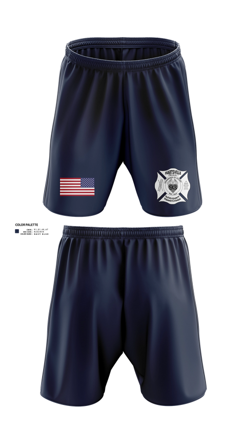 Athletic Shorts With Pockets, Hartsville Fire Company, Fire Department, Teamtime, Team time, sublimation, custom sports apparel, team uniforms, spirit wear, spiritwear, sports uniforms, custom shirts, team store, custom team store, fundraiser sports, apparel fundraiser