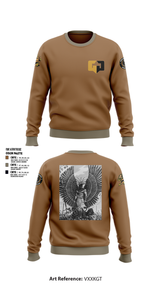 Crew Neck Sweatshirt, GGT Wrestling, Wrestling, Teamtime, Team time, sublimation, custom sports apparel, team uniforms, spirit wear, spiritwear, sports uniforms, custom shirts, team store, custom team store, fundraiser sports, apparel fundraiser