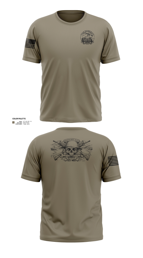 Old School Cotton Feel Shirt, 132nd mrbc, National Guard, Teamtime, Team time, sublimation, custom sports apparel, team uniforms, spirit wear, spiritwear, sports uniforms, custom shirts, team store, custom team store, fundraiser sports, apparel fundraiser