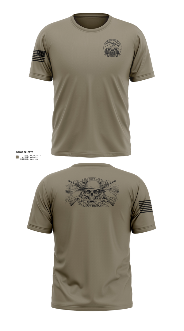Old School Cotton Feel Shirt, 132nd mrbc, National Guard, Teamtime, Team time, sublimation, custom sports apparel, team uniforms, spirit wear, spiritwear, sports uniforms, custom shirts, team store, custom team store, fundraiser sports, apparel fundraiser