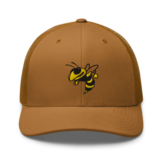 Wynne Yellowjackets 3239649 Retro Trucker Hat | Yupoong 6606