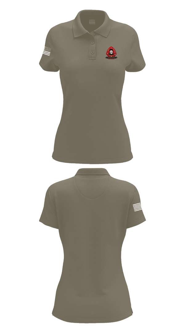 Womens Short Sleeve Performance Polo, 2nd Recon Battalion, , Teamtime, Team time, sublimation, custom sports apparel, team uniforms, spirit wear, spiritwear, sports uniforms, custom shirts, team store, custom team store, fundraiser sports, apparel fundraiser