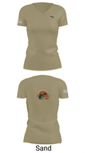 Cooper River Crab Bandits 83296088 Women's Short Sleeve V-neck Shirt - 84