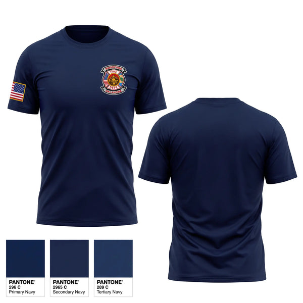 Short Sleeve Performance Shirt, Woodford Fire Department, Fire Department, Teamtime, Team time, sublimation, custom sports apparel, team uniforms, spirit wear, spiritwear, sports uniforms, custom shirts, team store, custom team store, fundraiser sports, apparel fundraiser