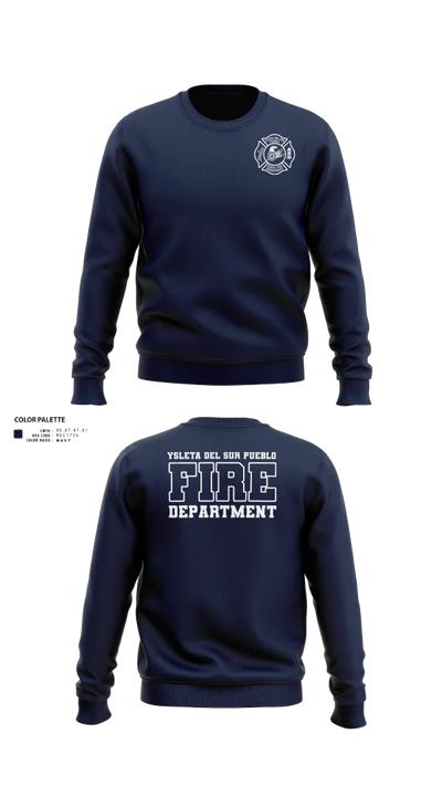 Tribal Fire Department 71882774 Crew Neck Sweatshirt - 21