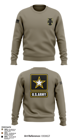 Crew Neck Sweatshirt, 702nd eng, , Teamtime, Team time, sublimation, custom sports apparel, team uniforms, spirit wear, spiritwear, sports uniforms, custom shirts, team store, custom team store, fundraiser sports, apparel fundraiser